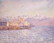 Claude Monet Antibes France oil painting artist